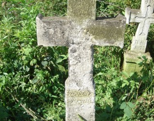 Nagrobek […] [K]ilińs[k]iego, cmentarz w Tłustym, stan z roku 2005