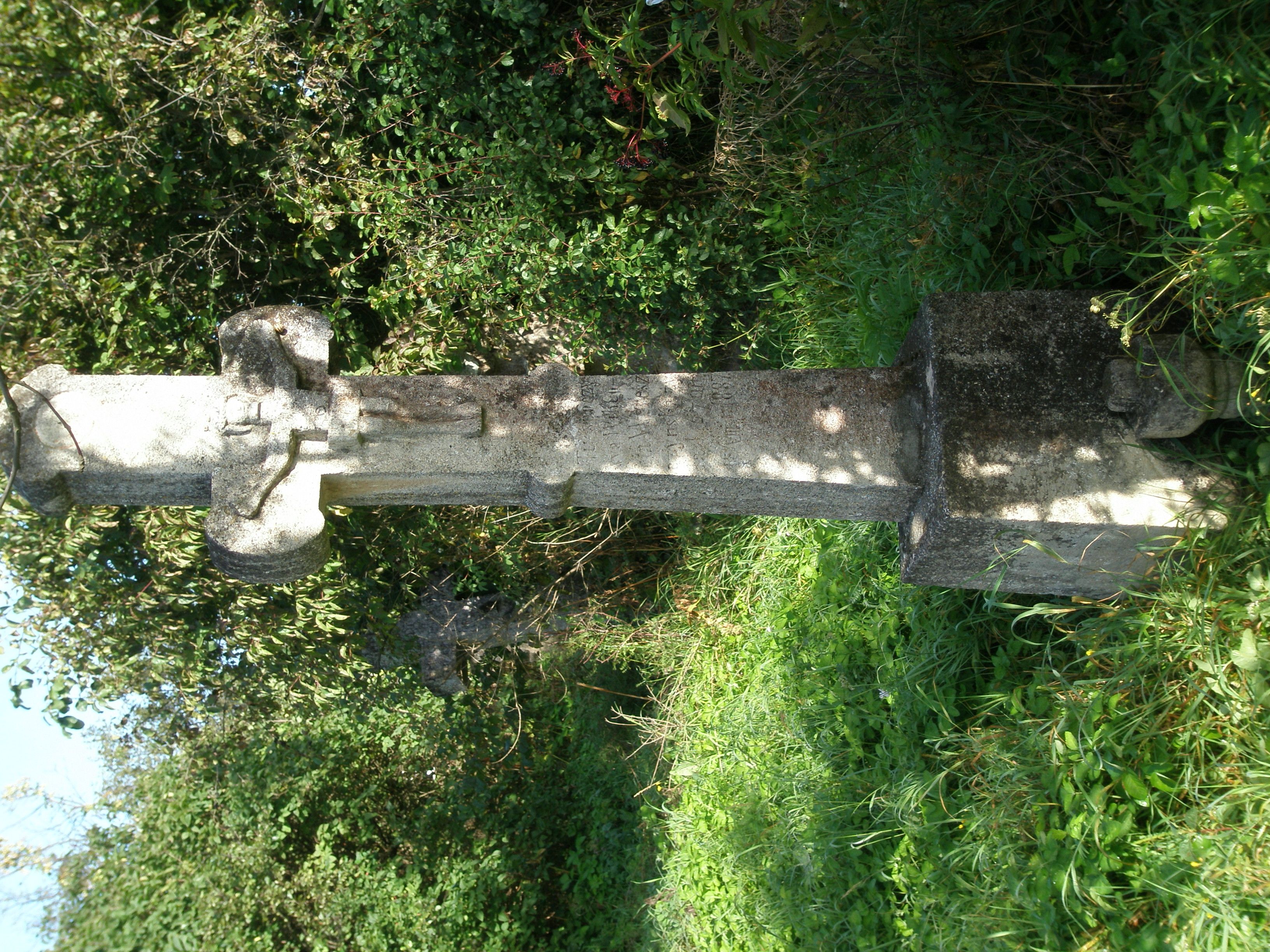 Tombstone of Wiktoria Wereszczyńska, state from 2006
