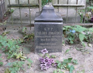 Nagrobek Feliksa i Józefy Zdańskich