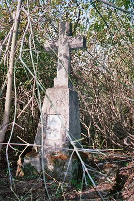 Tombstone of Klementyna Wyrzykowska, cemetery in Tłuste, state from 2005