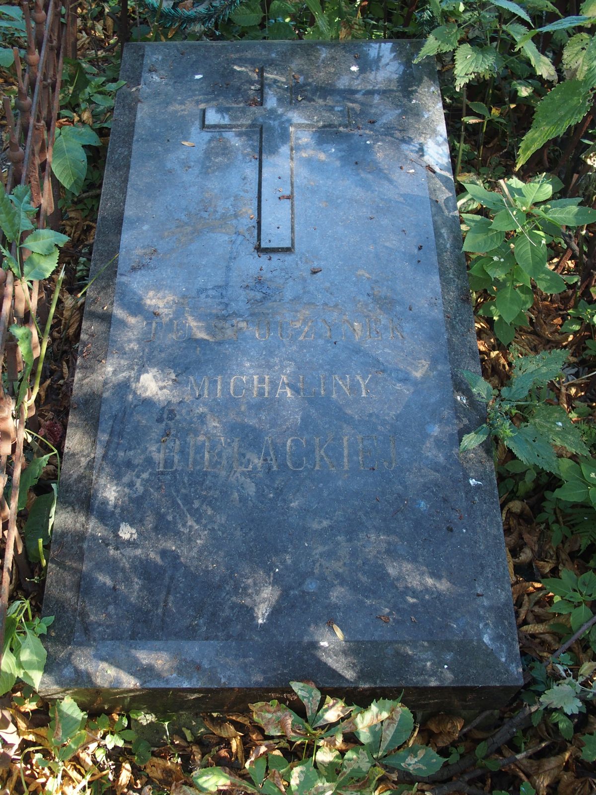 Tombstone of Michalina Bielacka