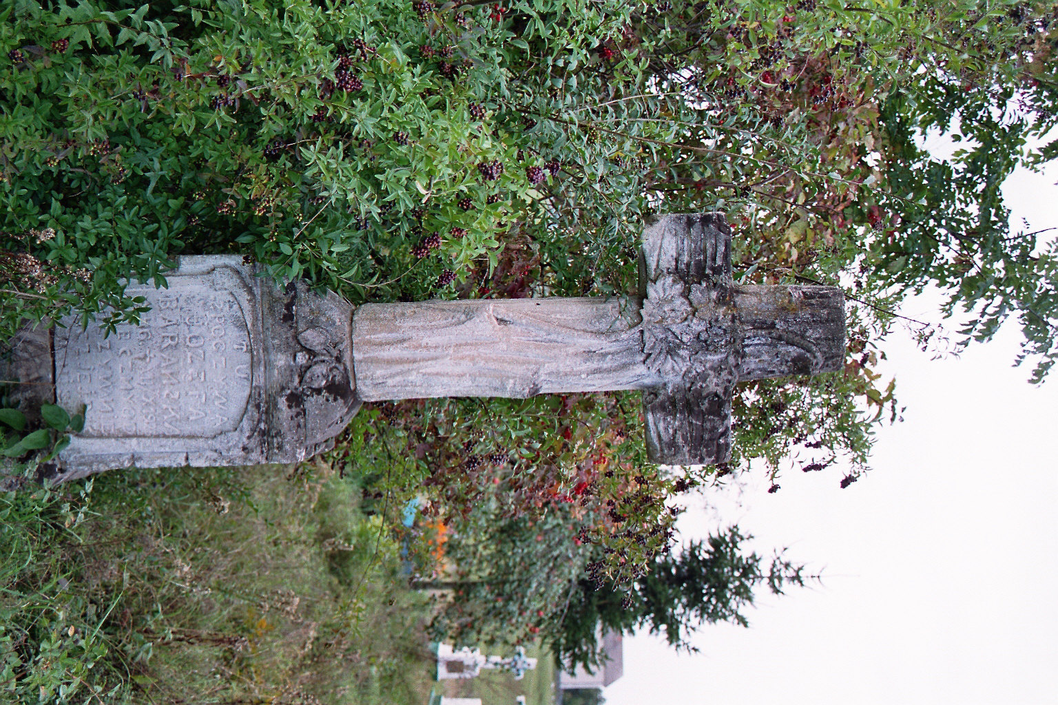 Tombstone of Józefa Barańska