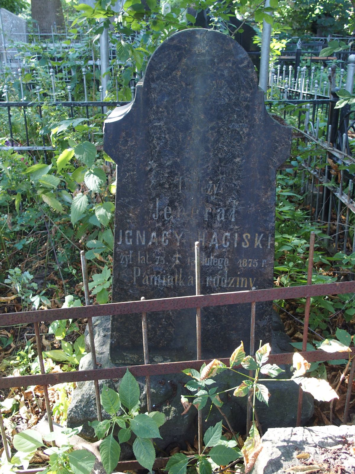 Tombstone of Lûdmila Mihajlovna Dobodenko, Sasha Dobodenko, Ignacy Haciski