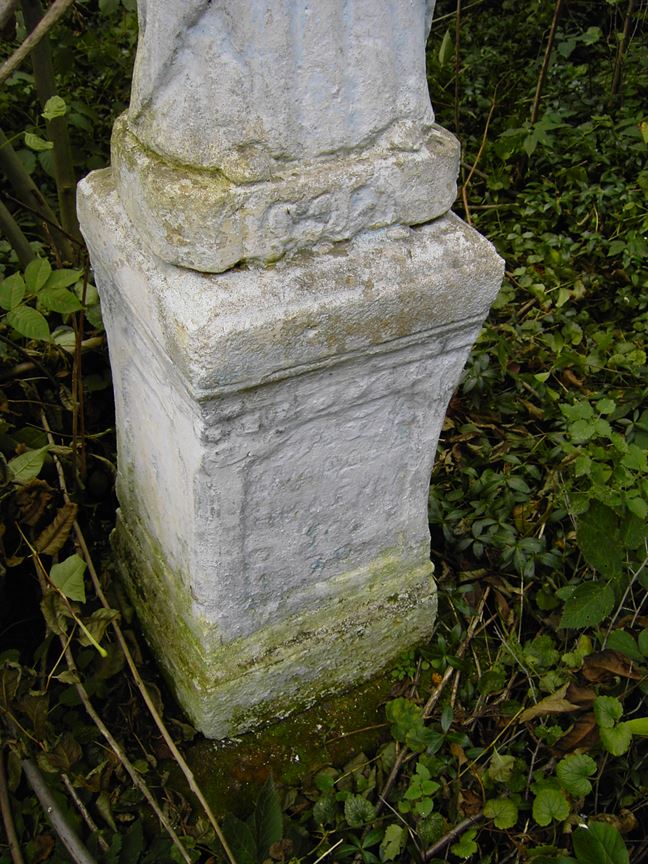 Tombstone of Natalia [...], cemetery in Zaleszczyki, state from 2005