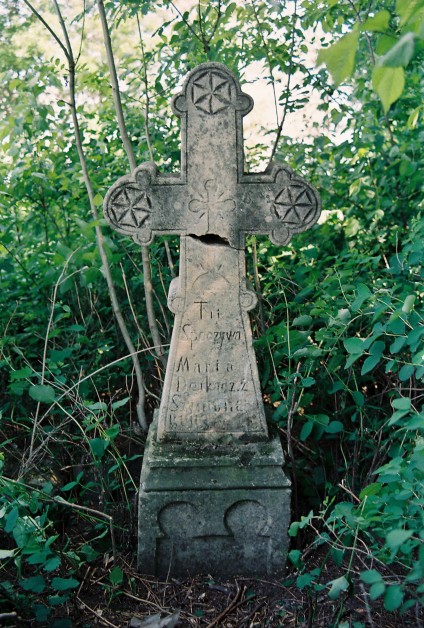 Nagrobek Marii Deikasz, cmentarz w Głęboczku