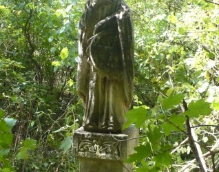 Nagrobek Katarzyny Zylechoskiej, cmentarz w Czerwonogrodzie, stan z roku 2005