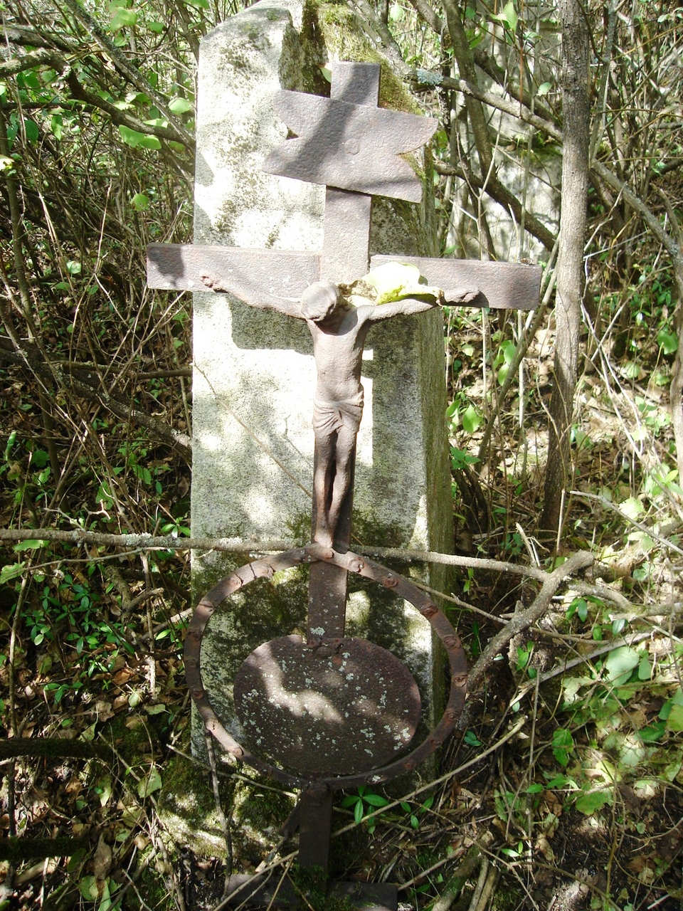 Nagrobek N.N., cmentarz w Czerwonogrodzie, stan z roku 2005