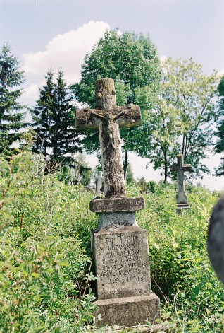 Nagrobek Ludwiki Michałków, cmentarz w Głęboczku