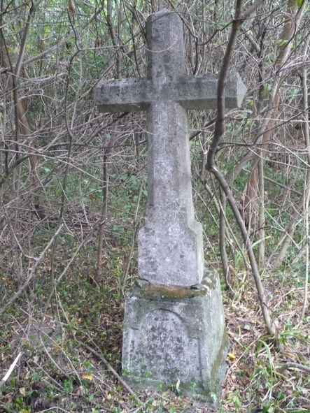 Tombstone of Piotr Rubczyński, cemetery in Milovce, state from 2009