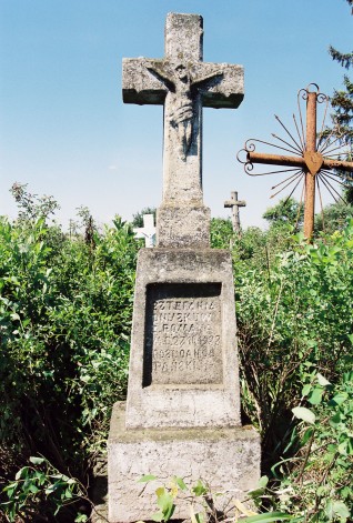 Nagrobek Stefanii Onyskuw, cmentarz w Głęboczku, 2004