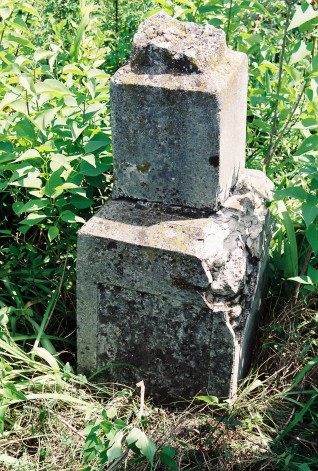 Nagrobek Rozalii Opłowskiej, cmentarz w Głęboczku, 2004