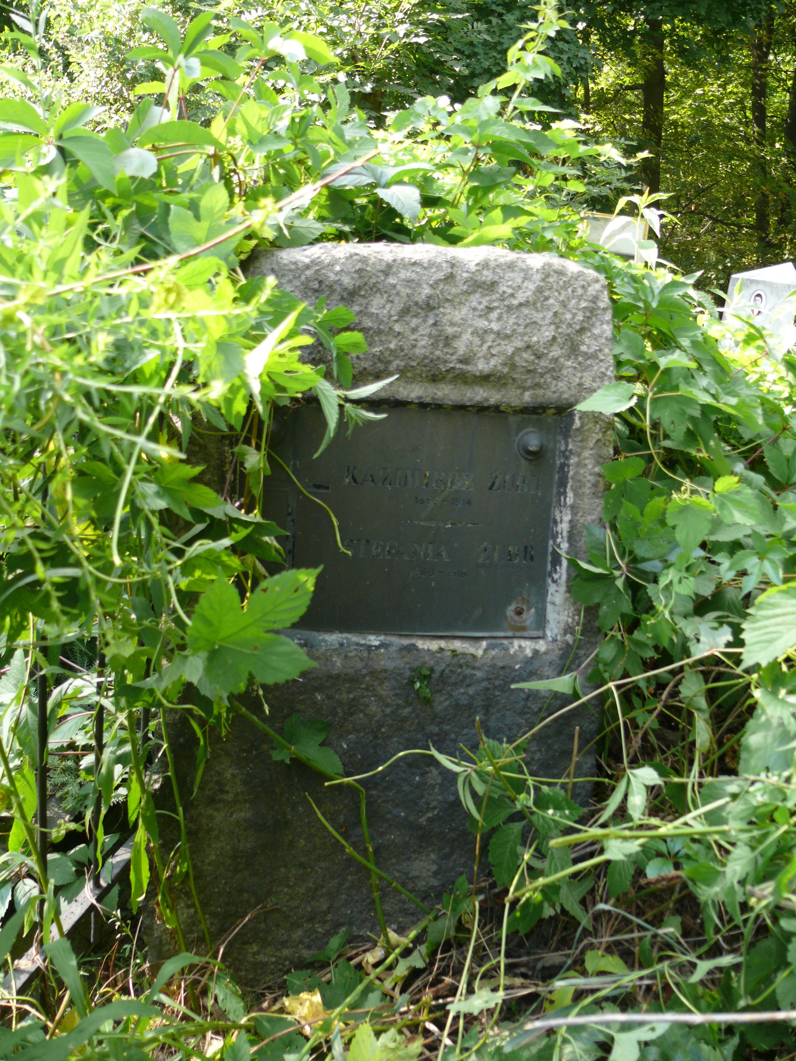 Tombstone of Kazimierz Żubr