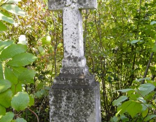 Nagrobek Franciszki Lipińskiej, cmentarz w Popowcach, stan z 2005