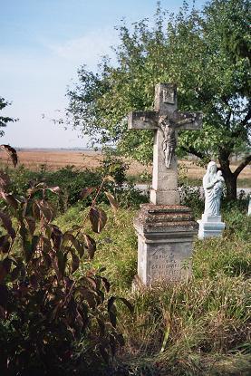 Tombstone of Pawel Grabowiecki, cemetery in Różanówka, state from 2005
