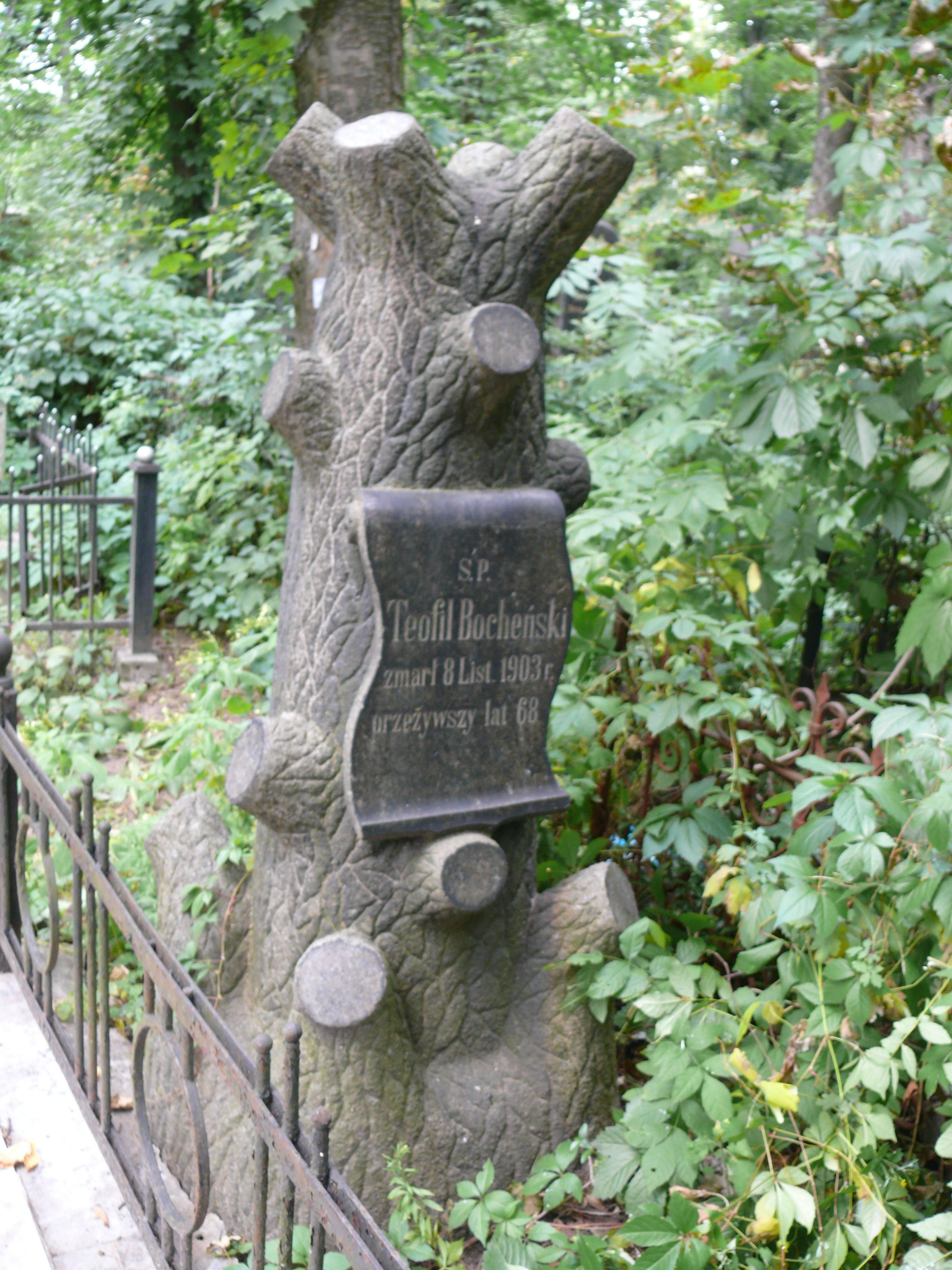 Tombstone of Teofil Bochenski