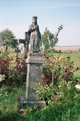 Tombstone of Fyodor Linovich, cemetery in Slony, state from 2005
