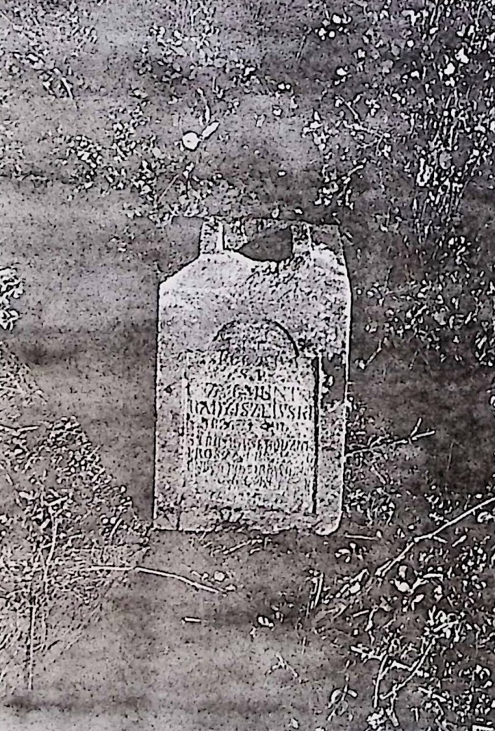 Photo showing Tombstone of Zygmunt Radziszewski