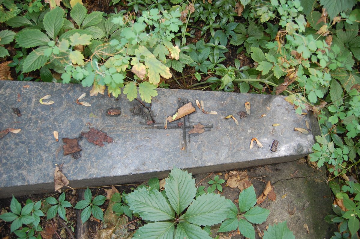 Fragment of the tomb of the Ivanitskiy family, Baykova cemetery, Kyiv, as of 2021