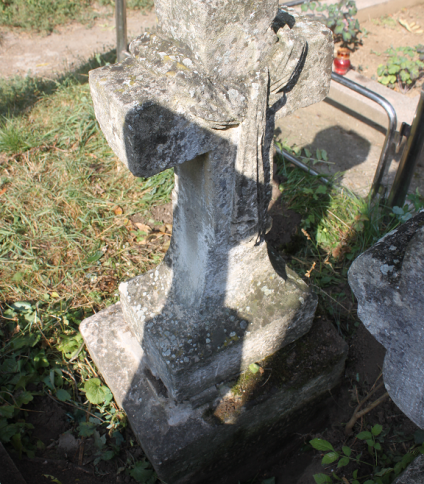 Nagrobek N.N., cmentarz w Zaleszczykach, stan z 2019 r.