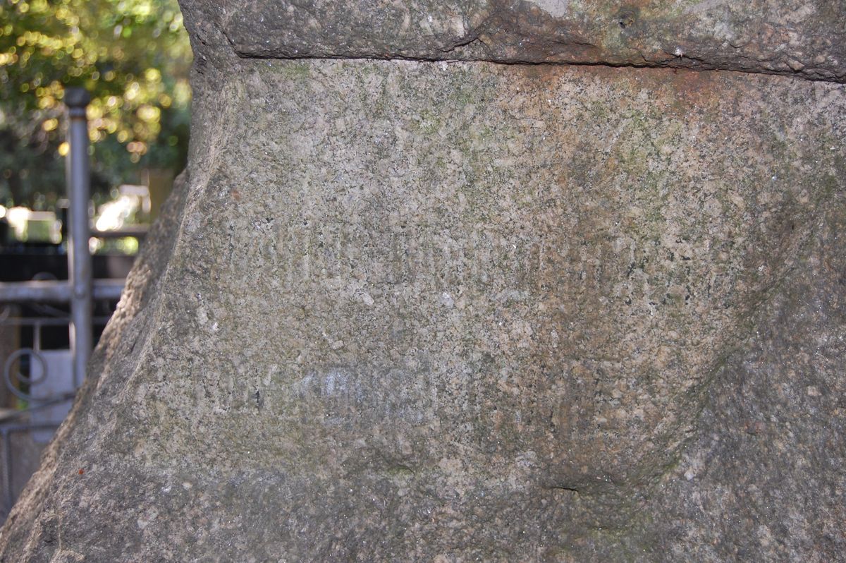 Inscription from the tombstone of Julia Lappo-Danielewska