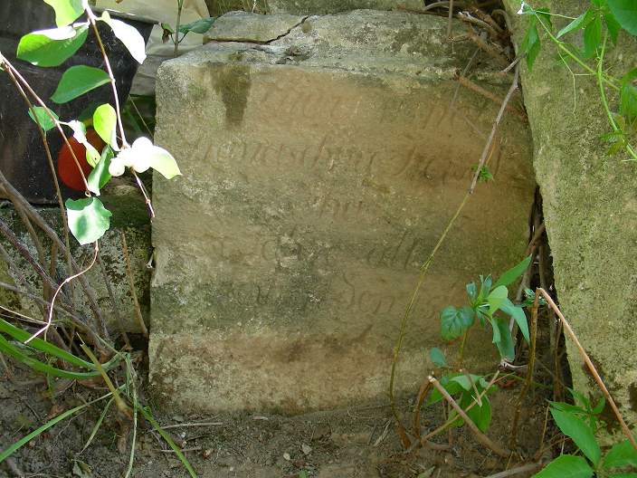 Tombstone of Franziska Kowalska, cemetery in Zaleszczyki, as of 2019.