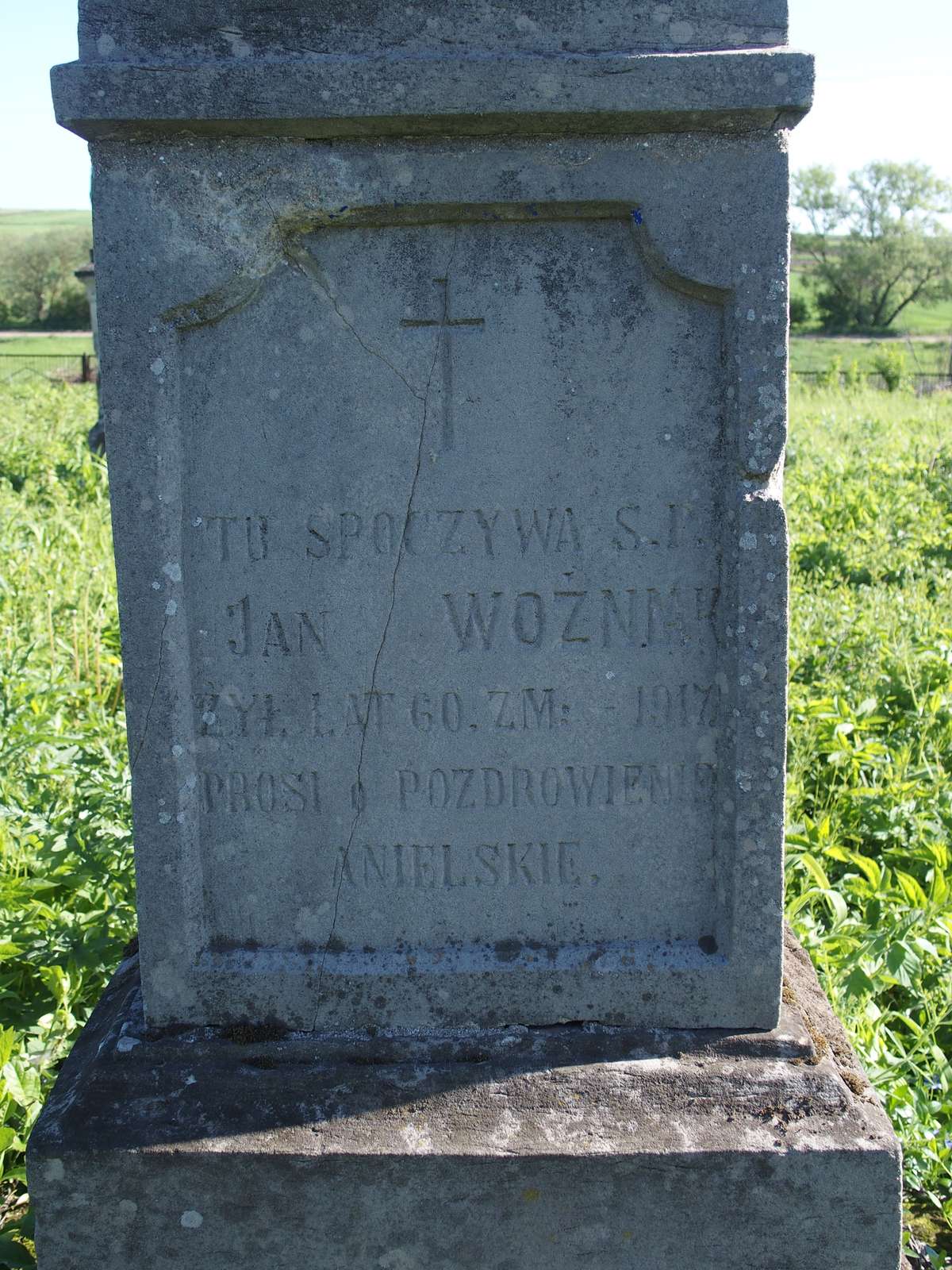 Tombstone of Jan Wozniak
