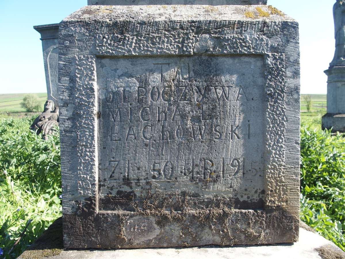 Tombstone of Michał Łachowski