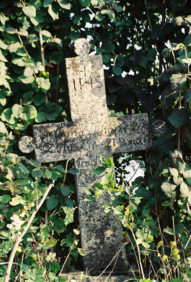 Tombstone of Helena Tchórzewska, cemetery in Muskatovka, as of 2004.