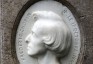 Fotografia przedstawiająca Nagrobek Fryderyka Chopina na paryskim cmentarzu Père-Lachaise
