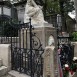 Fotografia przedstawiająca Tombstone of Frédéric Chopin in the Père-Lachaise cemetery in Paris