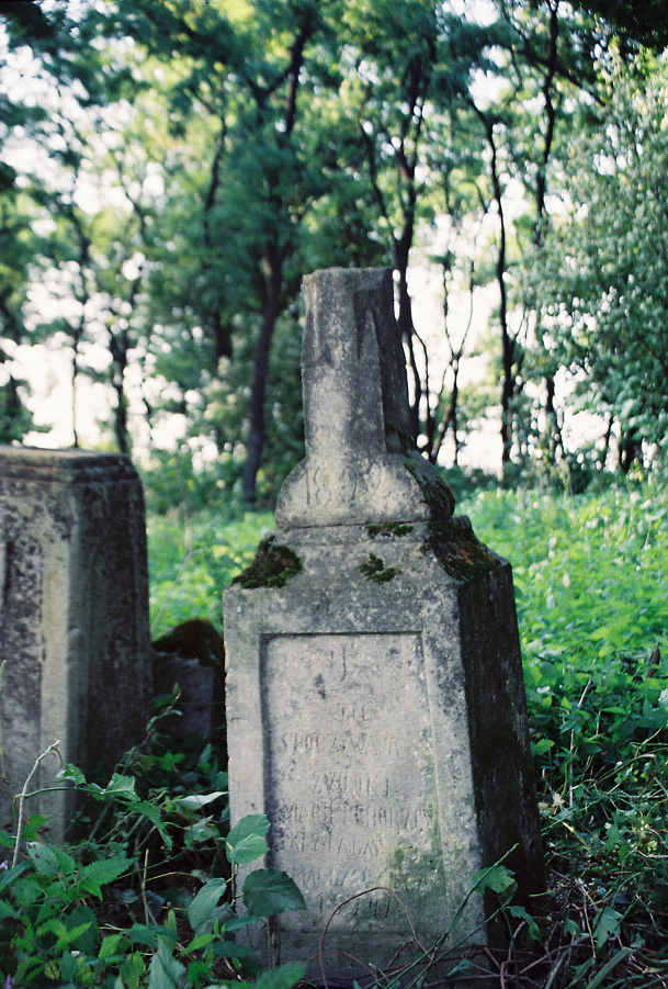 Tombstone of Maria Tchórzewska, cemetery in Muskatovka, as of 2004.