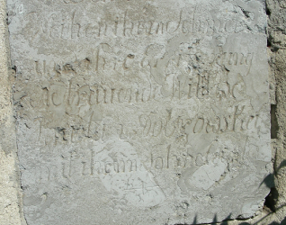 Nagrobek N.N., cmentarz w Zaleszczykach, stan z 2019 r.