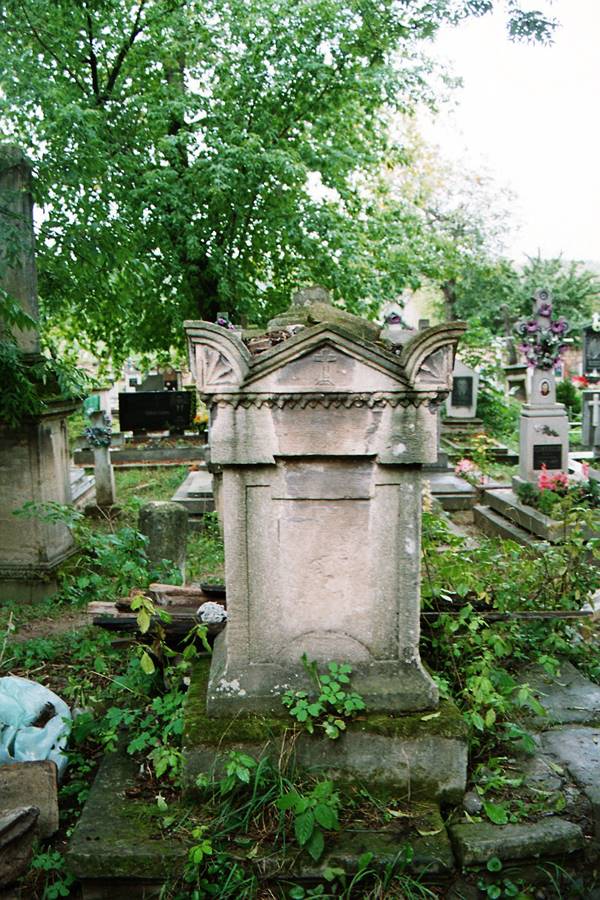 Tombstone of Ludwika Korytowska, cemetery in Zaleszczyki, as of 2006