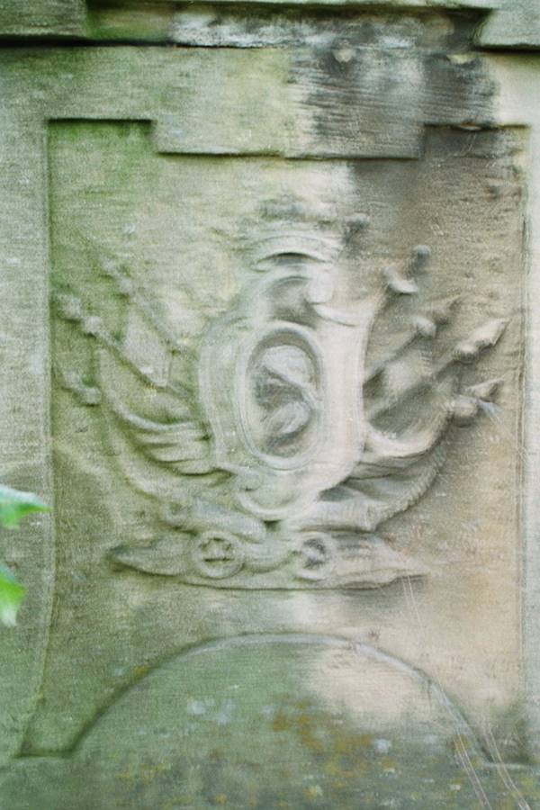 Tombstone of Ludwika Korytowska, cemetery in Zaleszczyki, as of 2006