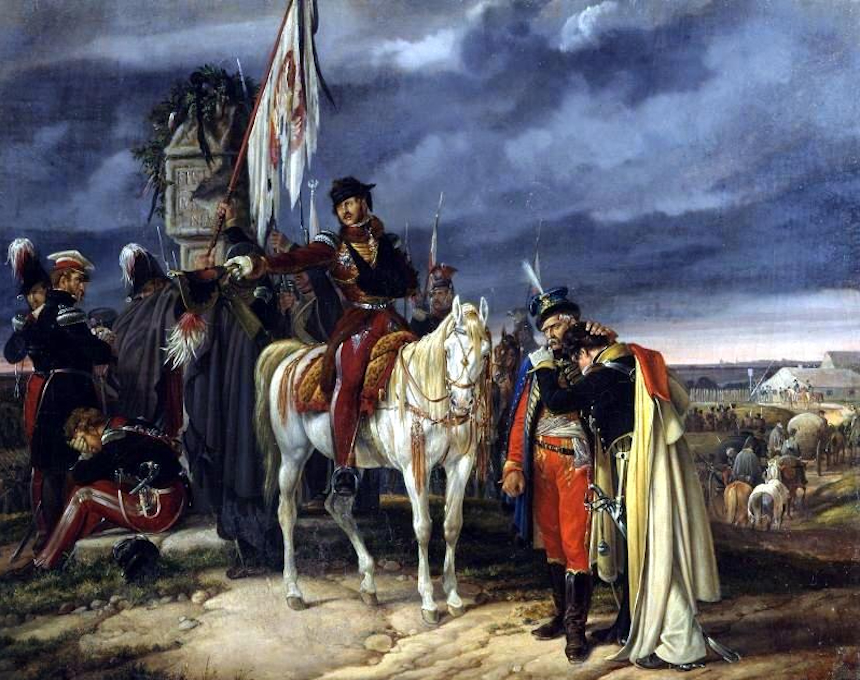 Photo showing Poles and Germans in the struggle for freedom - Hambacher Fest in 1832 and Polish traces of the November Uprising in Germany