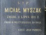 Photo montrant Tombstone of Michał Myszak