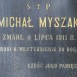 Fotografia przedstawiająca Tombstone of Michał Myszak