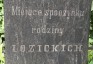 Photo montrant Tombstone of the Łozicki family