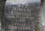 Fotografia przedstawiająca Tombstone of Mikolaj Lominski, Julia Lominska
