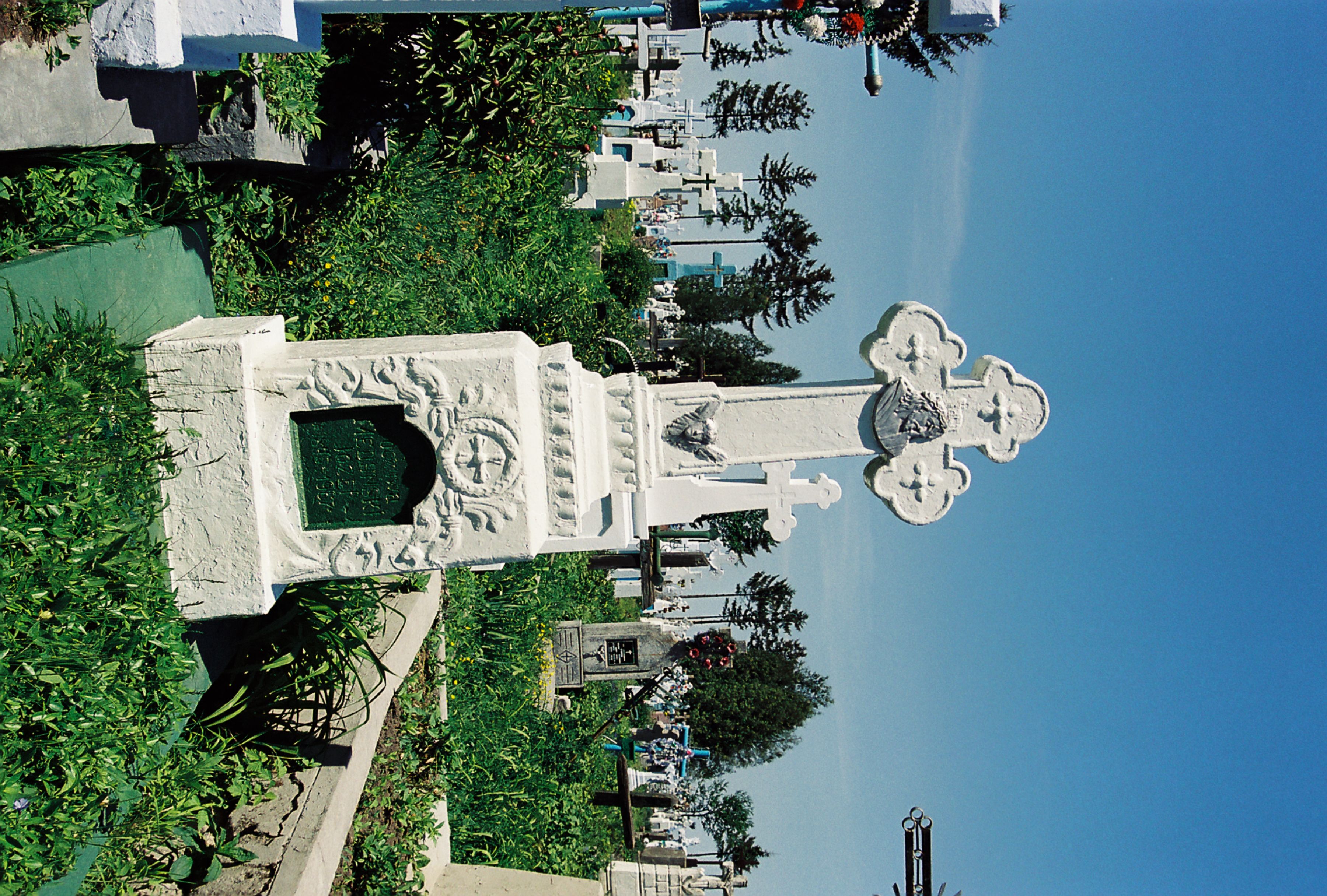 Pierre tombale de Jozef Medinsky, cimetière de Loschyk, Ukraine