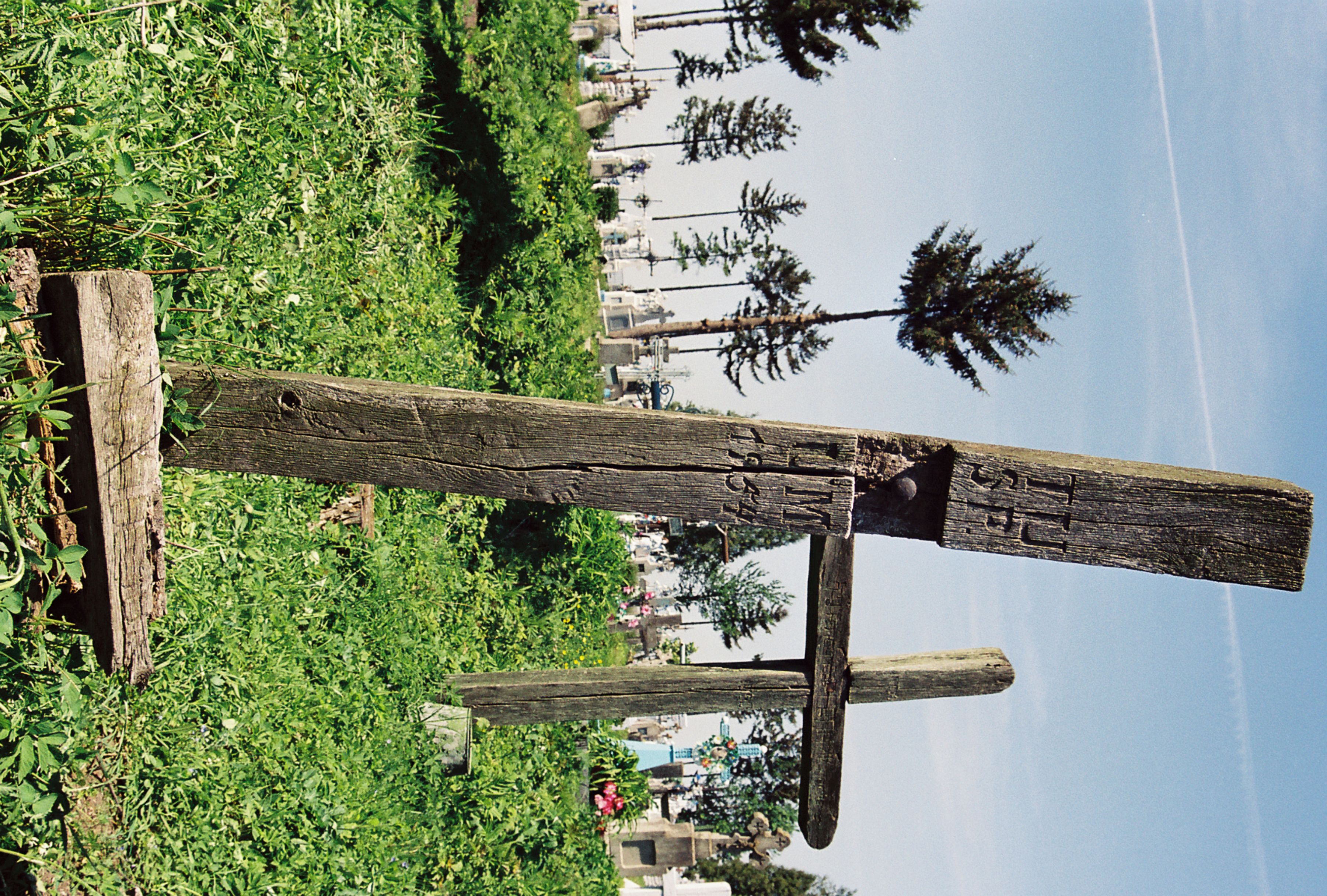 Pierre tombale de N.N., cimetière de Lauschycha, Ukraine