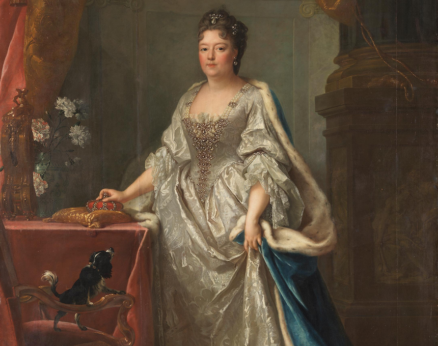 Photo showing Portrait of Therese Kunegunda Sobieska in the New Schleißheim Palace