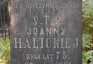 Fotografia przedstawiająca Tombstone of Joanna Halicka