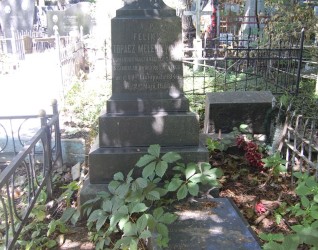 Nagrobek Feliksa Topacz Meleniewskiego, stan z roku 2022