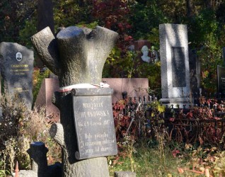 Nagrobek Maryny Hurkowskiej, stan z roku 2022