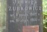 Fotografia przedstawiająca Tombstone of Jadwiga Zubkowicz