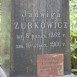 Fotografia przedstawiająca Tombstone of Jadwiga Zubkowicz
