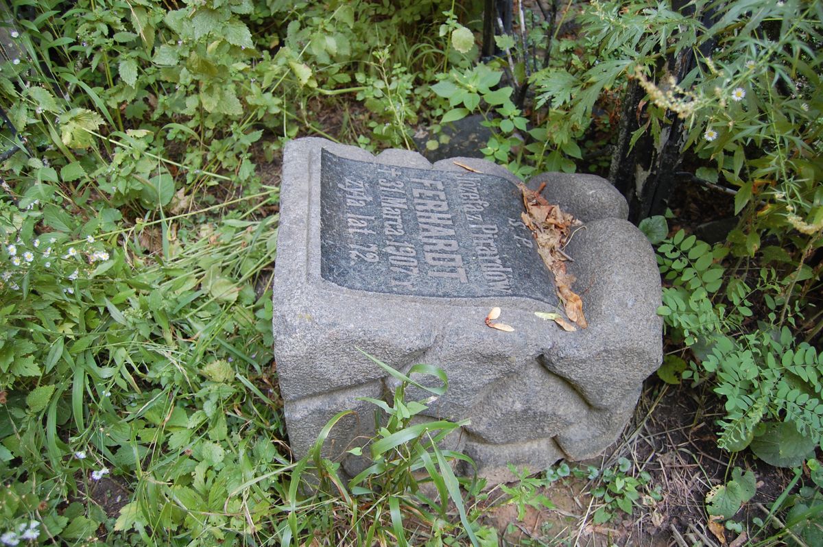 Tombstone of Josefa Ferdhardt, state of 2022