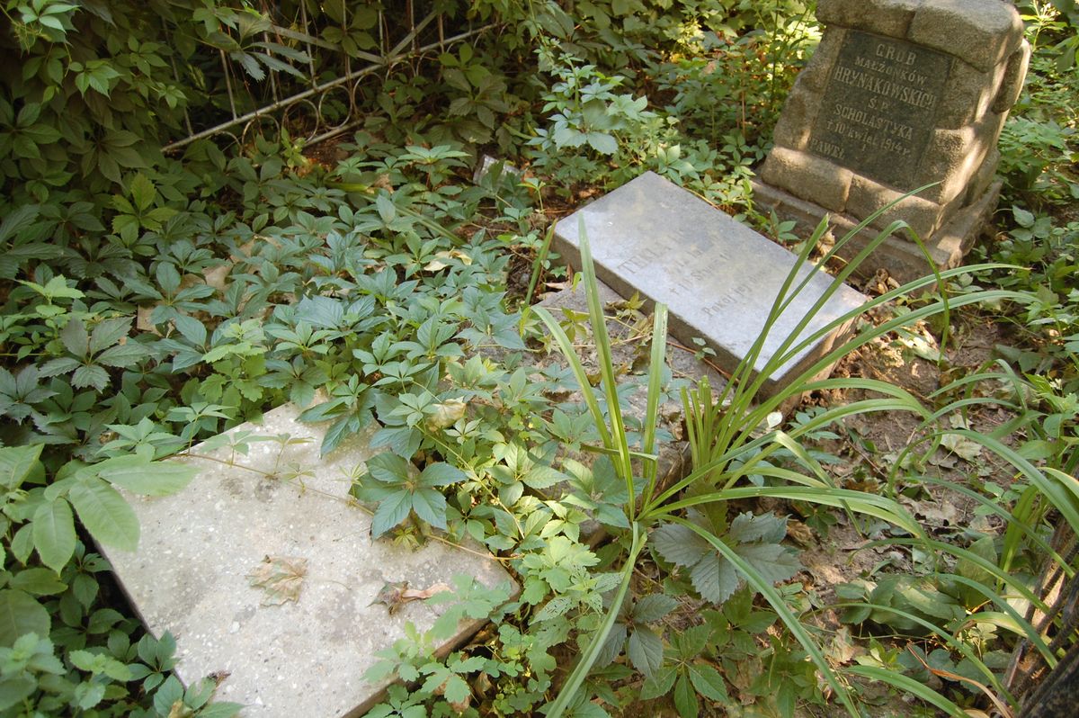Tombstone of Tekla Lisiecka, state of 2022