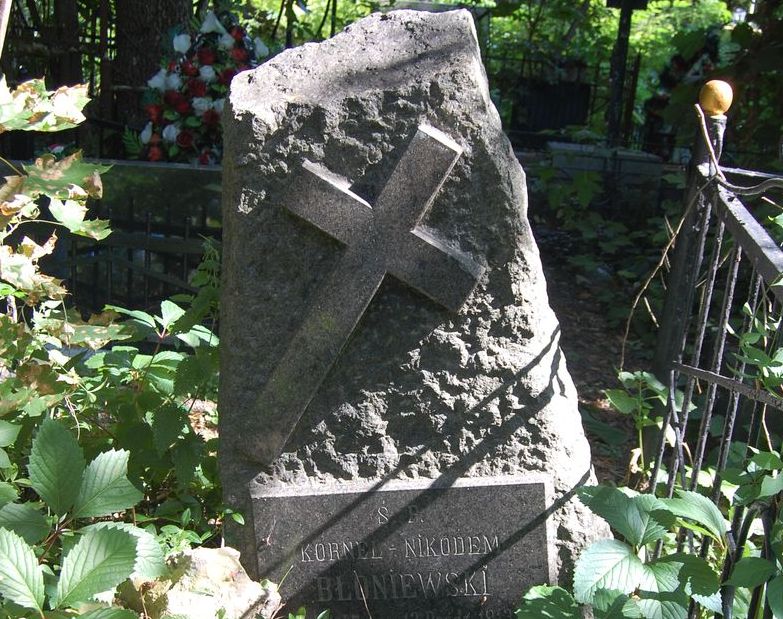 Fotografia przedstawiająca Tombstone of Kornel Błoniewski